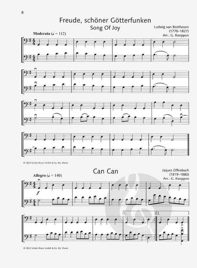 Open Strings » Cello Sheet Music
