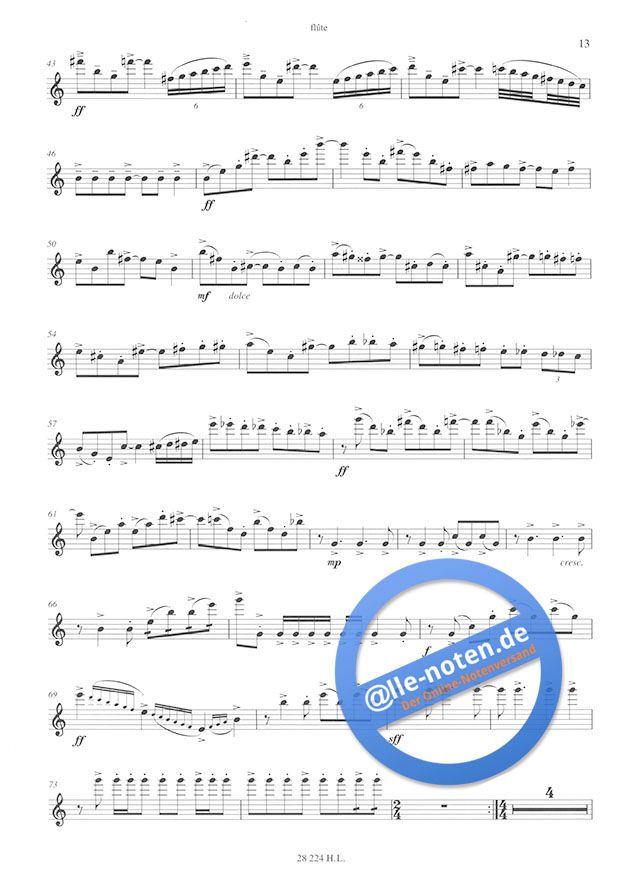 Astor Piazzolla Sheet Music for Flute » Buy Online