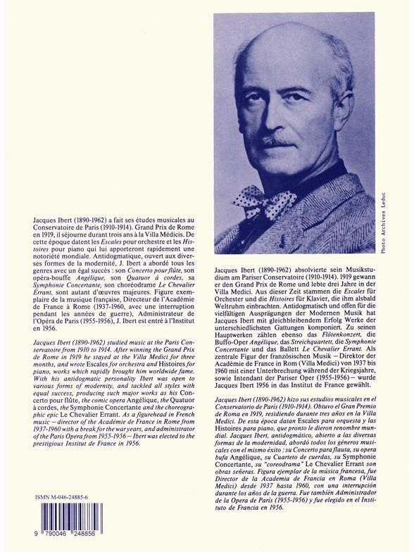 Jacques Ibert Piano Sheet Music » Buy Sheet Music Online