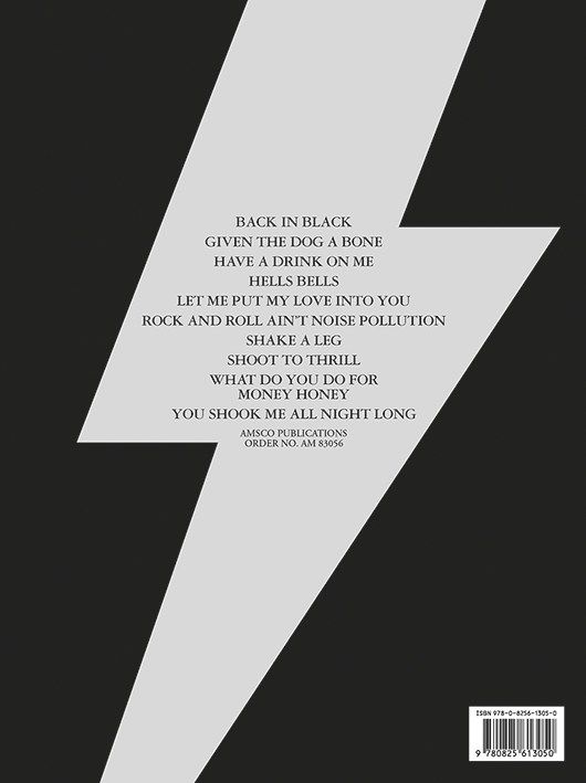 AC/DC Guitar Sheet Music » Buy Sheet Music Online