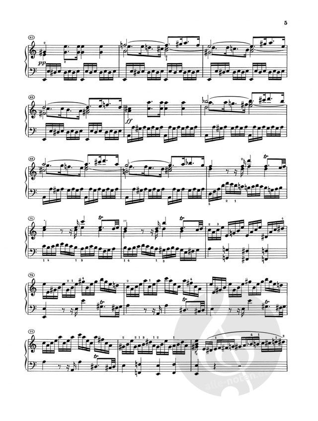 Wolfgang Amadeus Mozart Piano Sheet Music » Buy Online