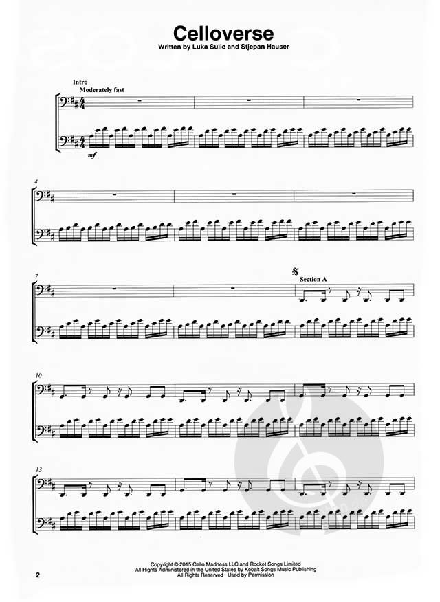 Pop Sheet Music for Cello » Buy Sheet Music Online
